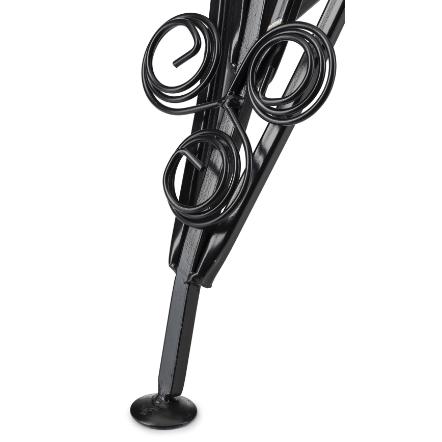 Suporte para flores 47x43 cm preto