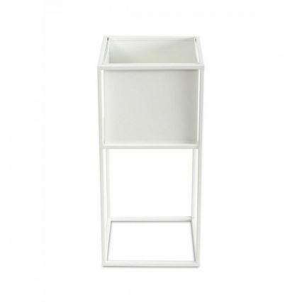 Suporte para flores 50x24 cm branco