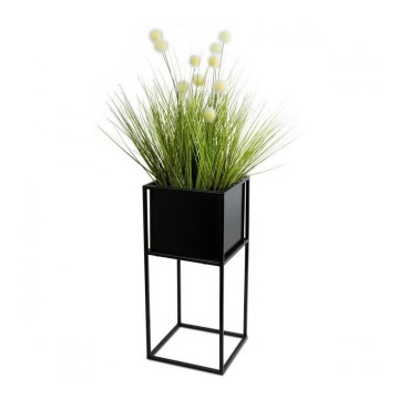 Suporte para flores 50x24 cm preto
