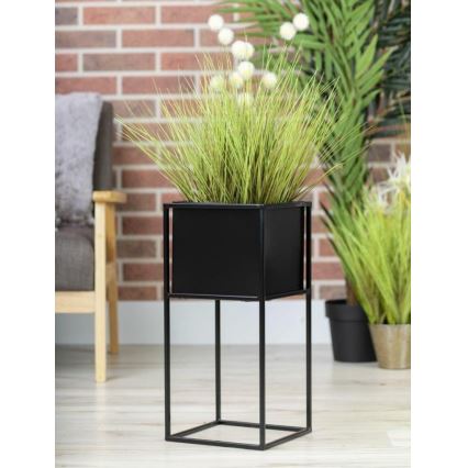 Suporte para flores 50x24 cm preto