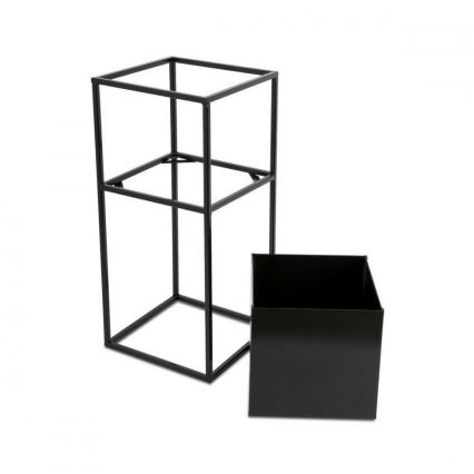 Suporte para flores 50x24 cm preto