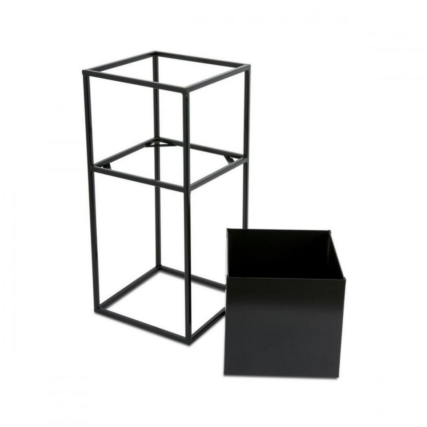 Suporte para flores 50x24 cm preto