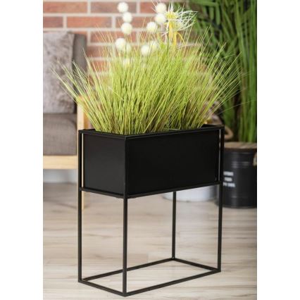 Suporte para flores 50x44 cm preto