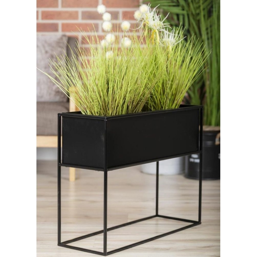Suporte para flores 50x64 cm preto