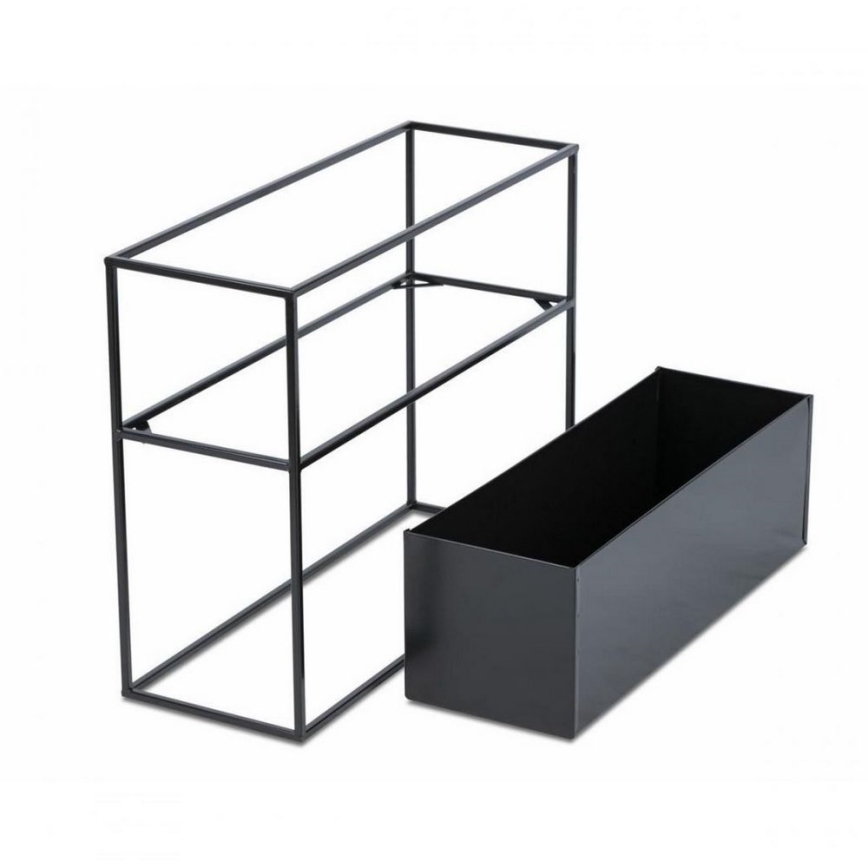 Suporte para flores 50x64 cm preto