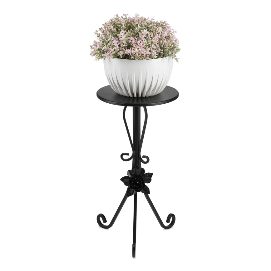 Suporte para flores 55x33 cm preto