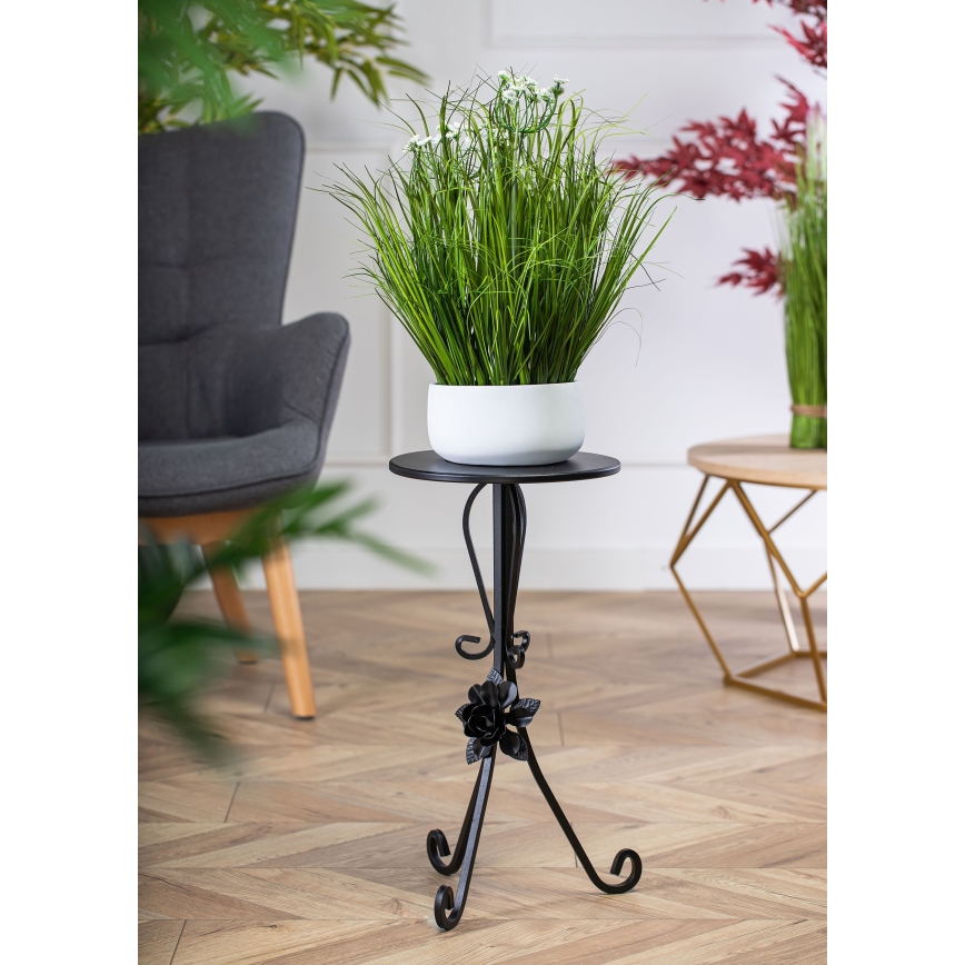 Suporte para flores 55x33 cm preto