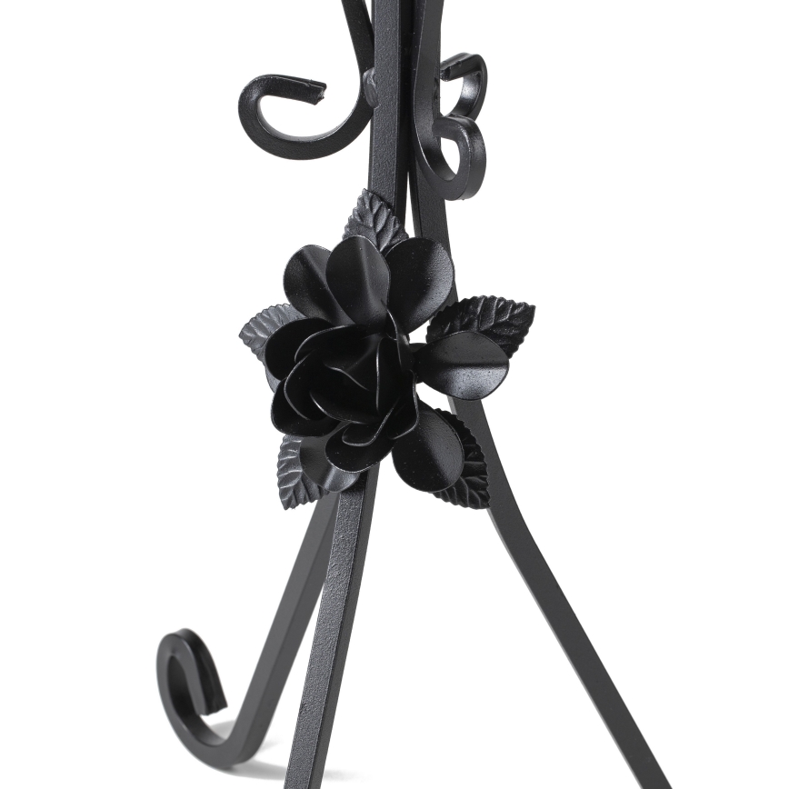 Suporte para flores 55x33 cm preto