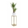 Suporte para flores 60x24 cm dourado