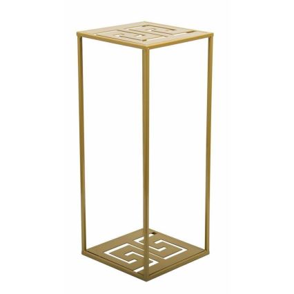 Suporte para flores 60x24 cm dourado
