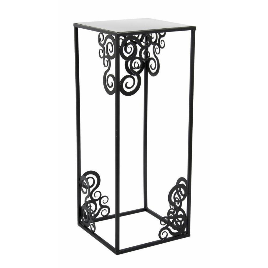 Suporte para flores 60x24 cm preto