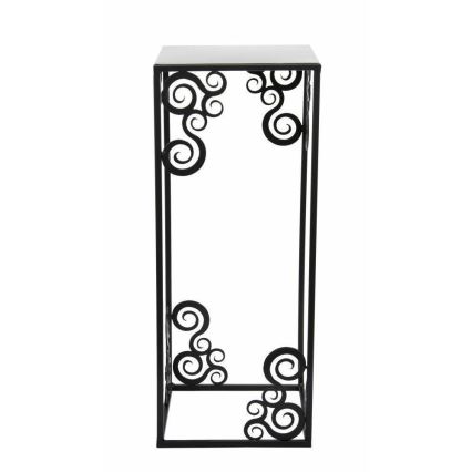Suporte para flores 60x24 cm preto