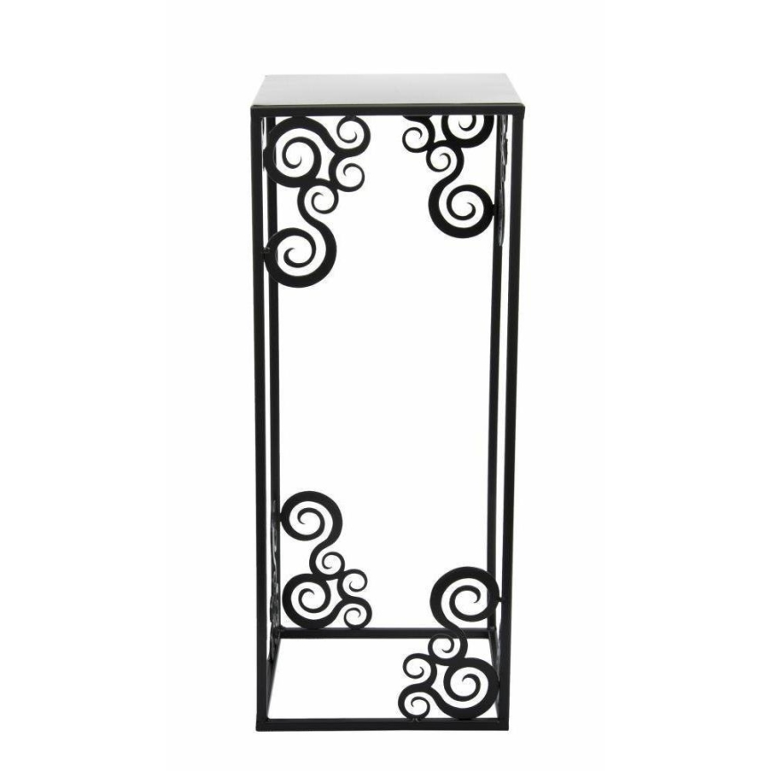 Suporte para flores 60x24 cm preto