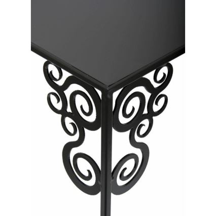 Suporte para flores 60x24 cm preto