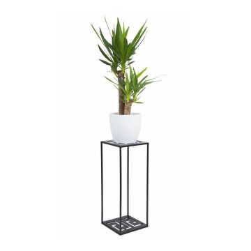 Suporte para flores 60x24 cm preto