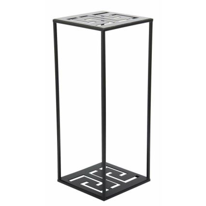 Suporte para flores 60x24 cm preto