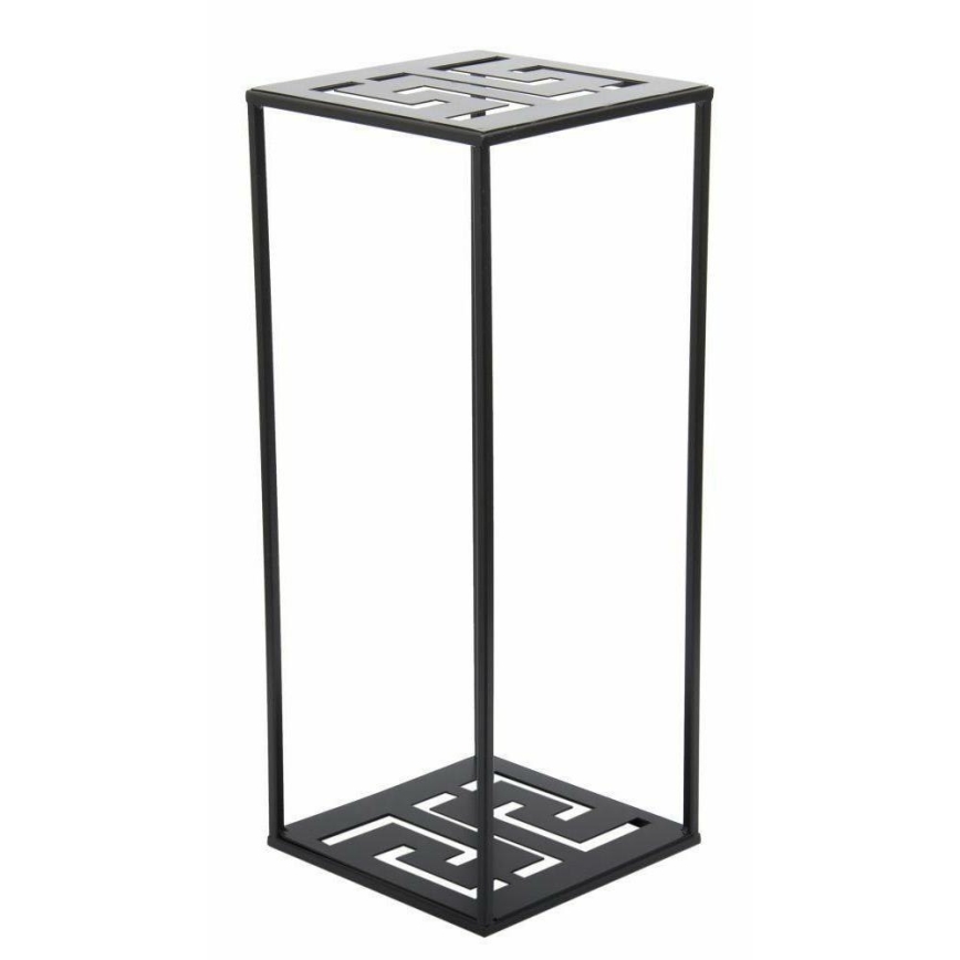 Suporte para flores 60x24 cm preto