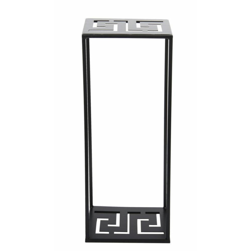 Suporte para flores 60x24 cm preto