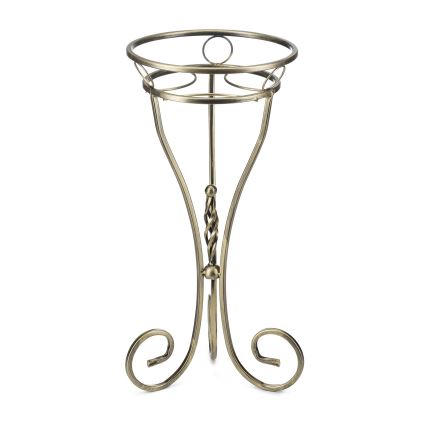 Suporte para flores 60x28 cm dourado
