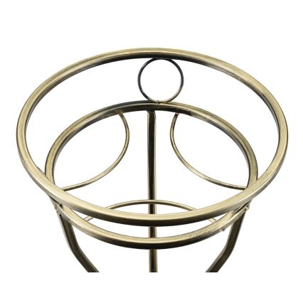 Suporte para flores 60x28 cm dourado
