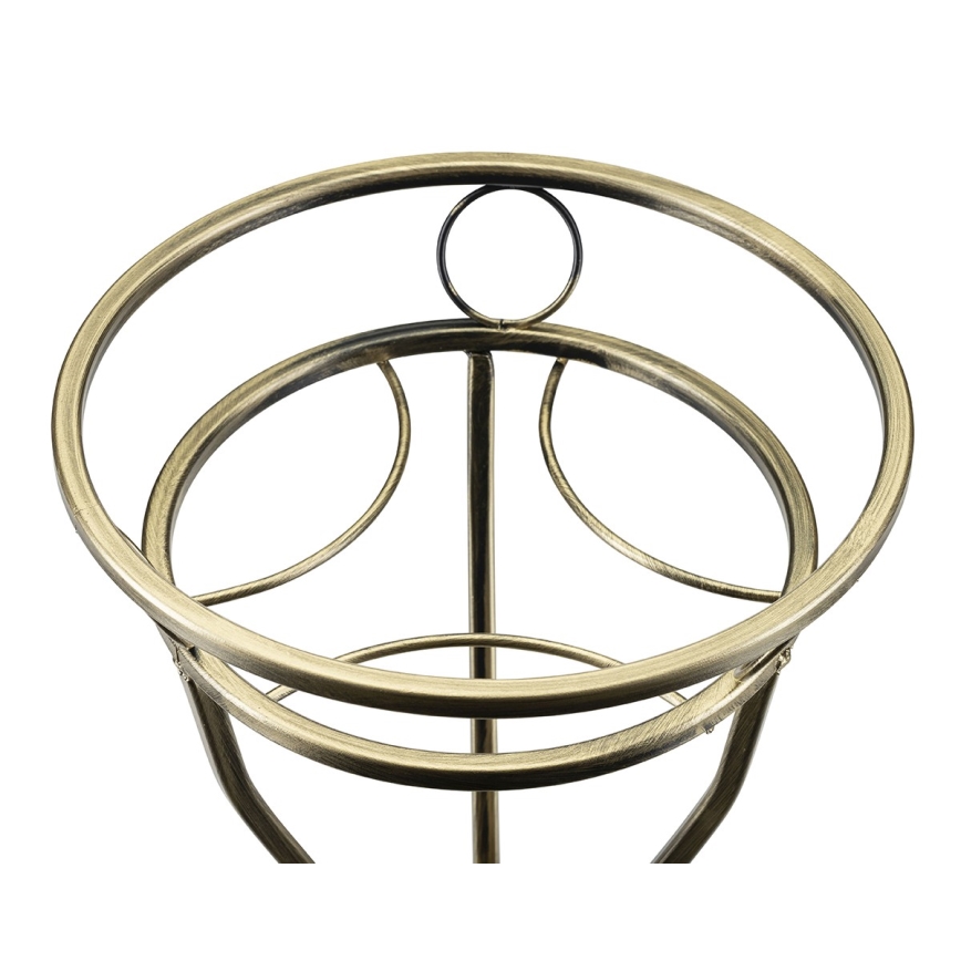 Suporte para flores 60x28 cm dourado