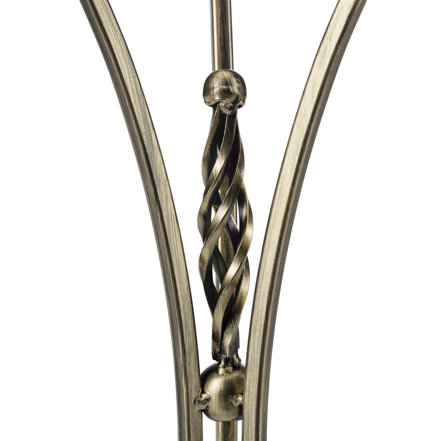 Suporte para flores 60x28 cm dourado