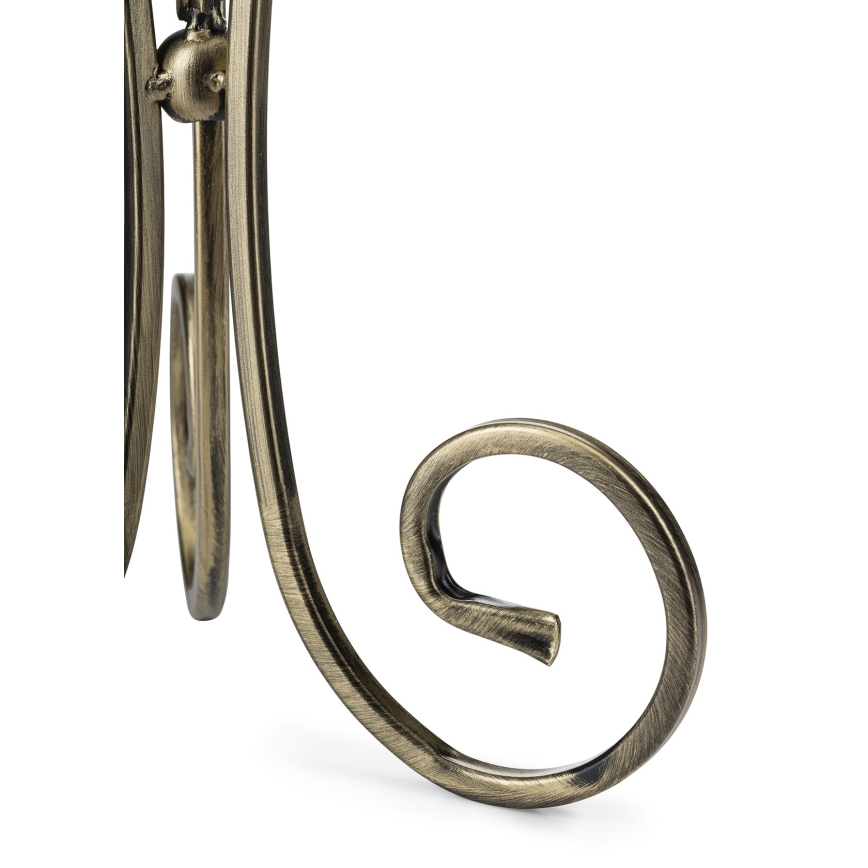 Suporte para flores 60x28 cm dourado