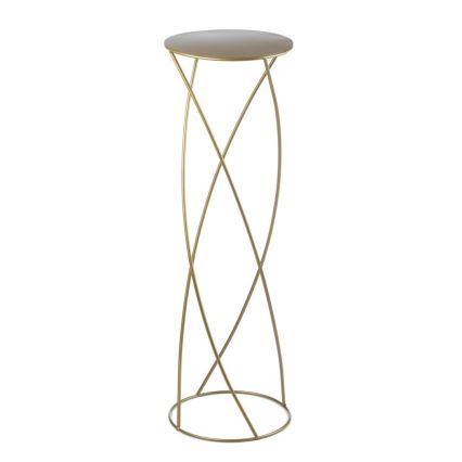 Suporte para flores 70x22,5 cm dourado