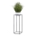 Suporte para flores 70x24 cm antracite