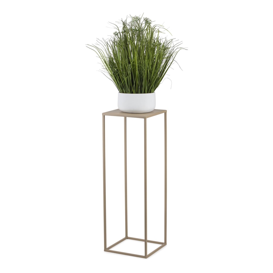 Suporte para flores 70x24 cm bege