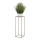 Suporte para flores 70x24 cm bege