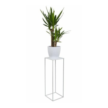 Suporte para flores 70x24 cm branco