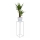 Suporte para flores 70x24 cm branco