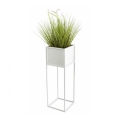 Suporte para flores 70x24 cm branco