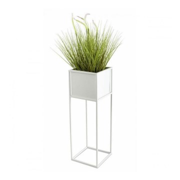 Suporte para flores 70x24 cm branco