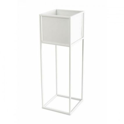 Suporte para flores 70x24 cm branco