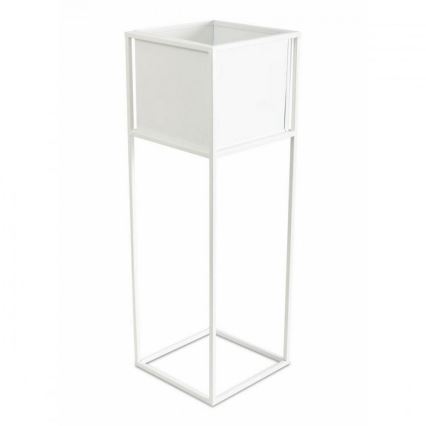 Suporte para flores 70x24 cm branco