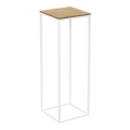Suporte para flores 70x24 cm branco