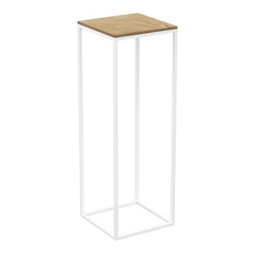 Suporte para flores 70x24 cm branco