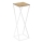 Suporte para flores 70x24 cm branco