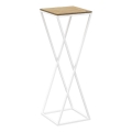 Suporte para flores 70x24 cm branco