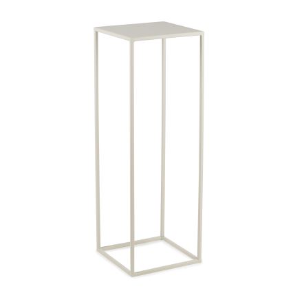 Suporte para flores 70x24 cm creme