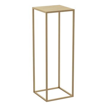 Suporte para flores 70x24 cm dourada