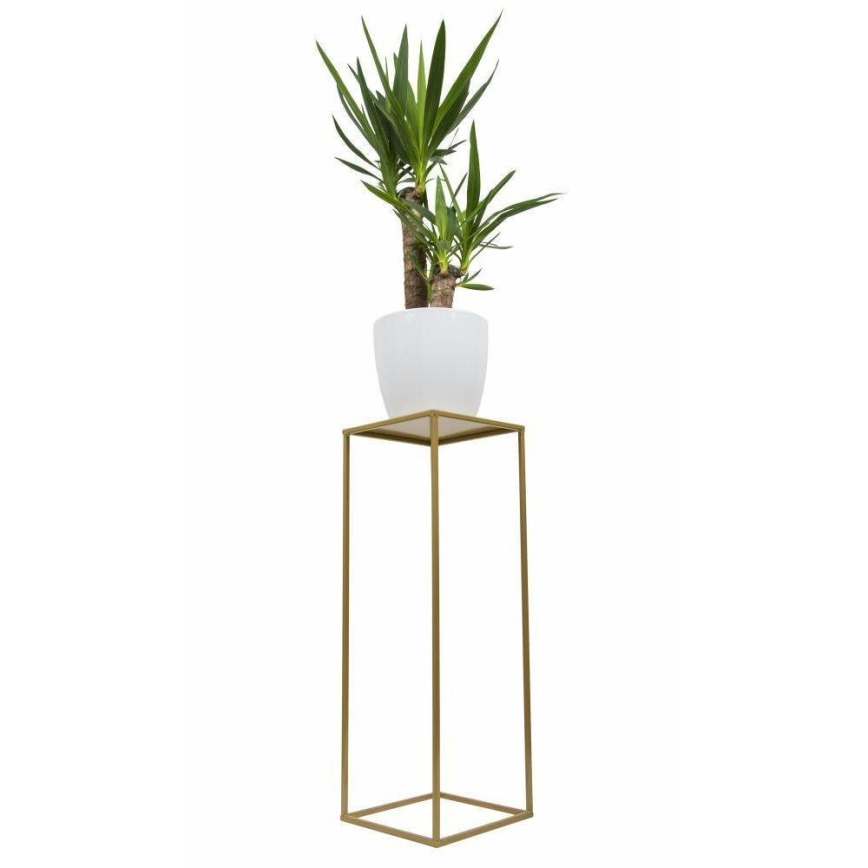 Suporte para flores 70x24 cm dourado
