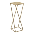 Suporte para flores 70x24 cm dourado