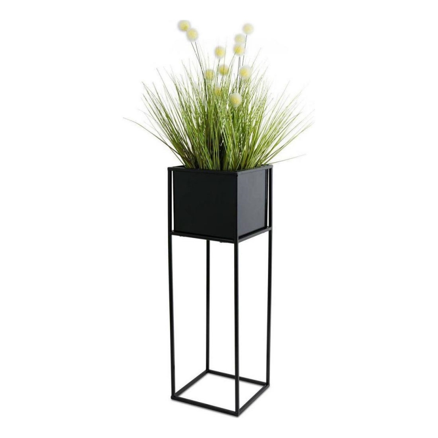 Suporte para flores 70x24 cm preto