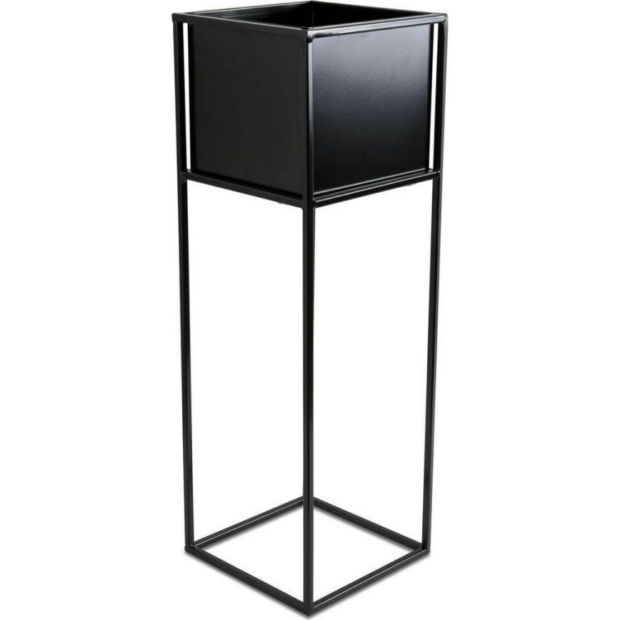 Suporte para flores 70x24 cm preto