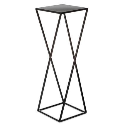 Suporte para flores 70x24 cm preto