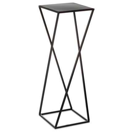 Suporte para flores 70x24 cm preto
