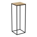 Suporte para flores 70x24 cm preto